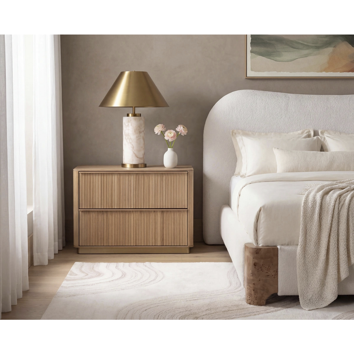 Sanibel 144 X 108 inch Ivory / Beige Indoor Hand-Tufted Rug